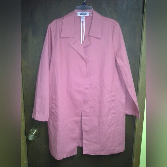 OLD NAVY Womens All Weather Trent Coat Large Dark Coral/Salmon Color. - Picture 1 of 4